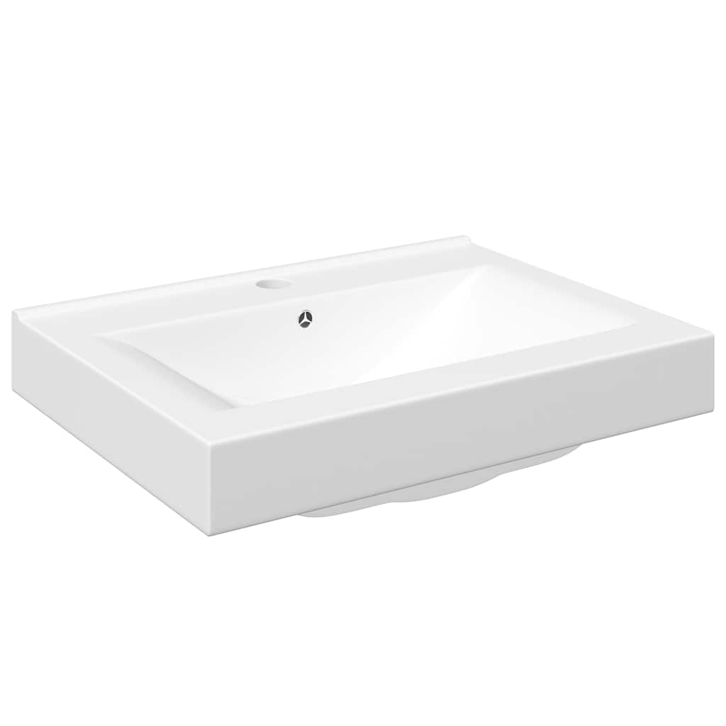 Luksus keramisk servant 60x46cm hvit