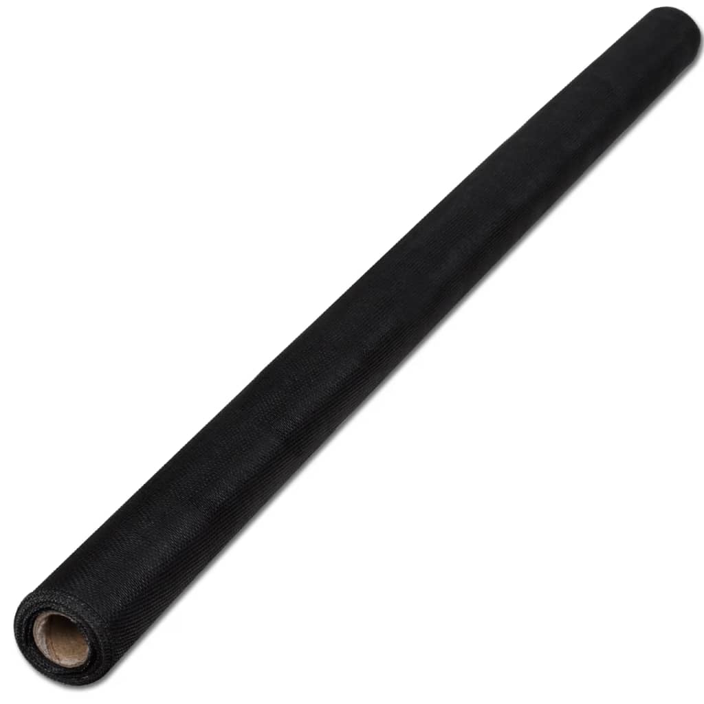 Nettingskjerm glassfiber 100x1000 cm svart