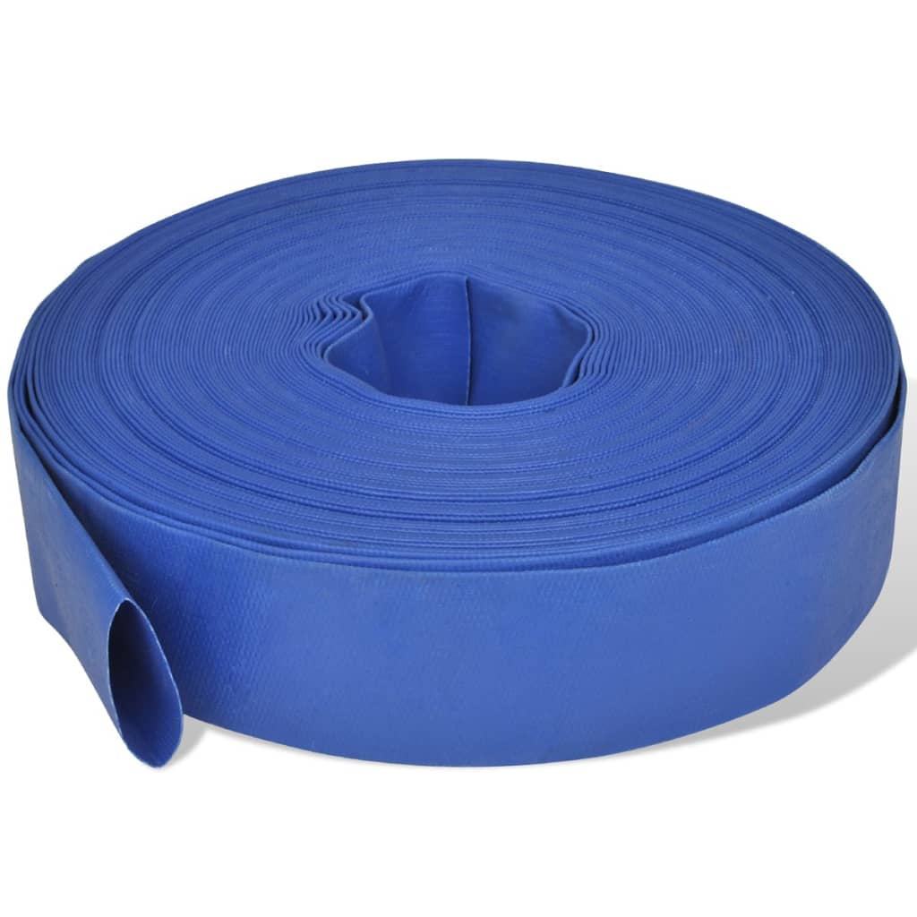 Flat vannslange 50 m 2" PVC