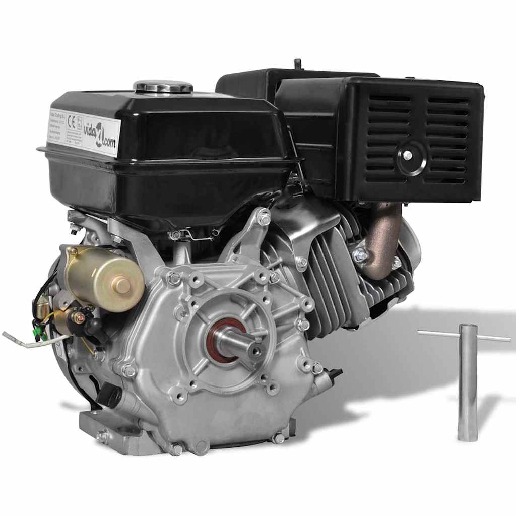 Bensinmotor 15 HP 11 kW svart