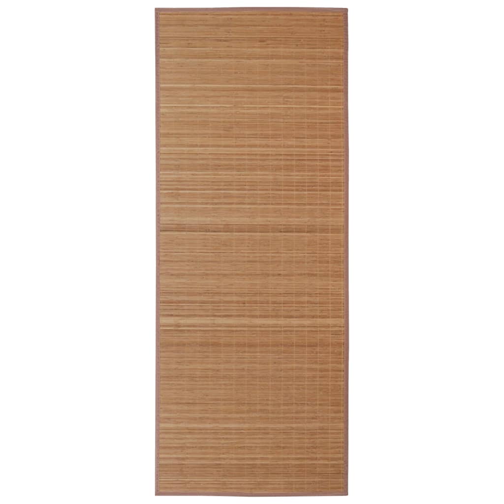 Teppe naturlig bambus rektangulært 150 x 200 cm