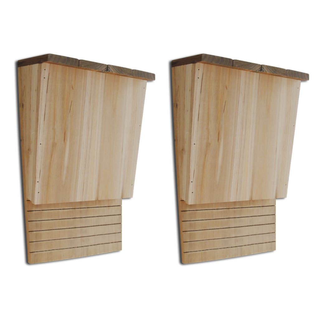Flaggermuskasse 22 x 12 x 34 cm 2 stk vidaXL