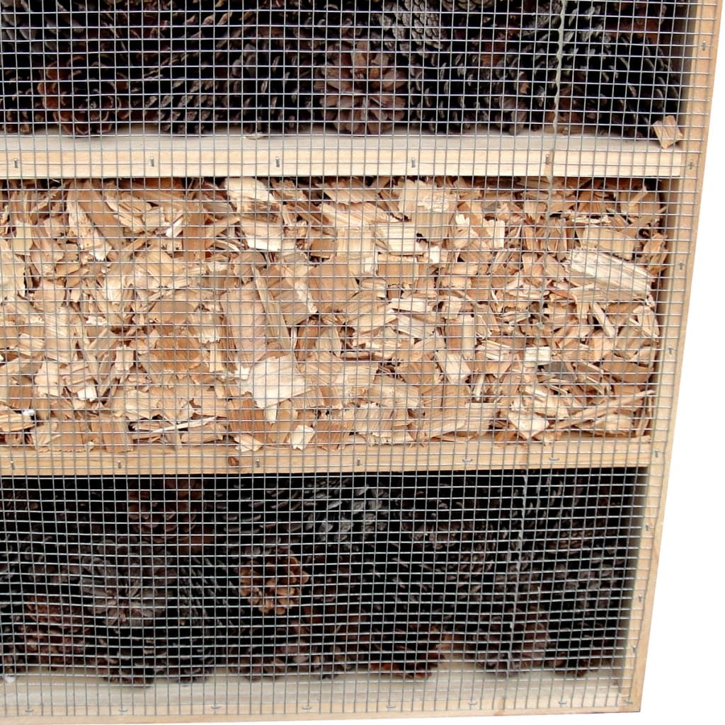 Insekthotell XXL 45,5 x 15 x 99 cm vidaXL