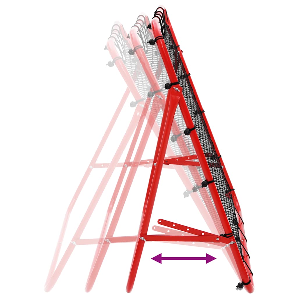 Justerbar Fotball Returnett Rebounder 100 x 100 cm