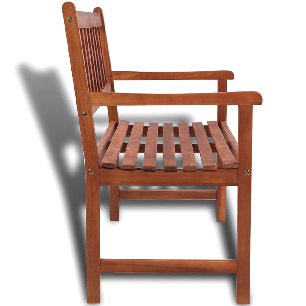 Hagebenk 120 cm heltre akasie vidaXL