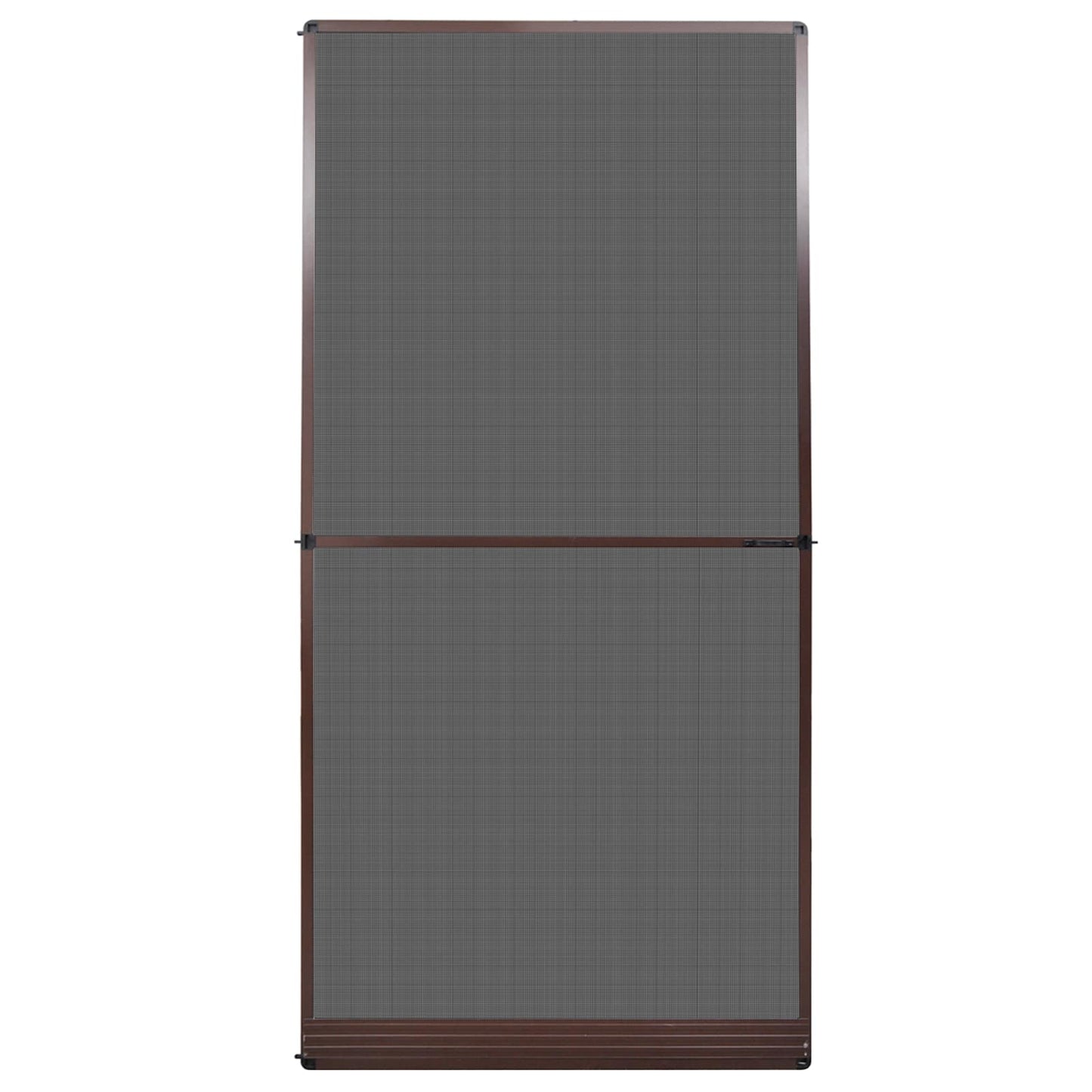 Svingbar Insekt Skjerm Brun og svart 120 x 240 cm