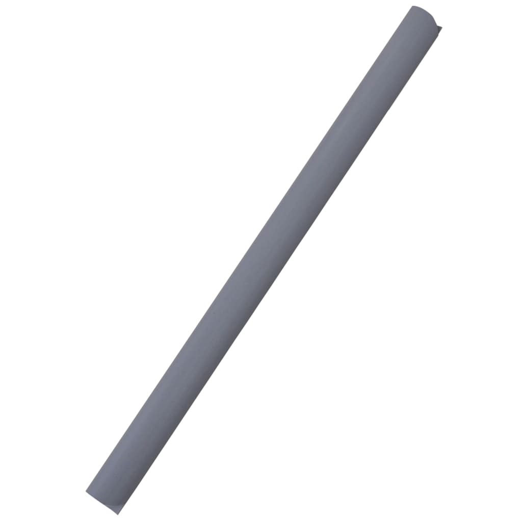 Hageskjerm PVC 70x0,19 m lysegrå