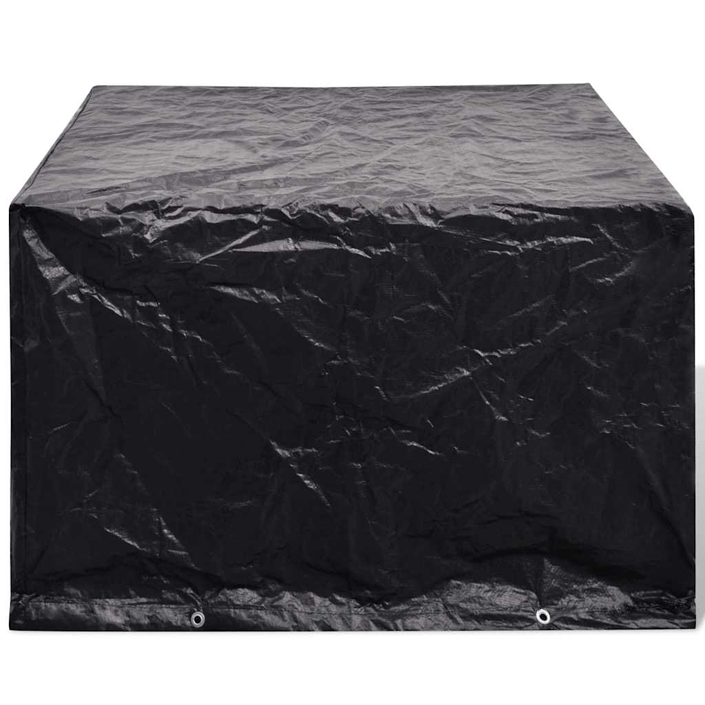 Hagemøbeltrekk med 8 maljer 135x135x90 cm vidaXL
