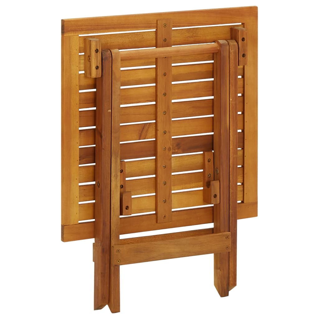 Bistrobord 46x46x47 cm heltre akasie vidaXL
