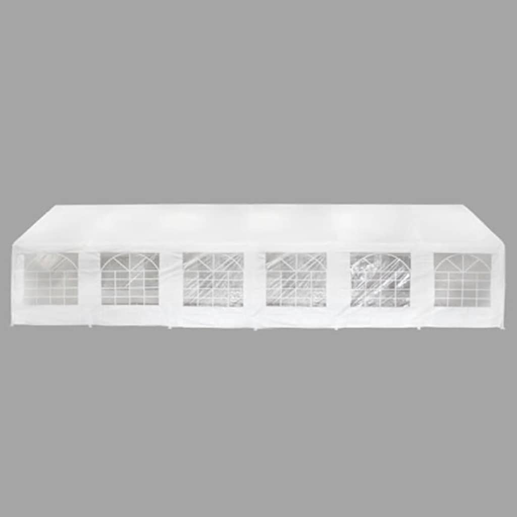 Festtelt hvit 12 x 6 m