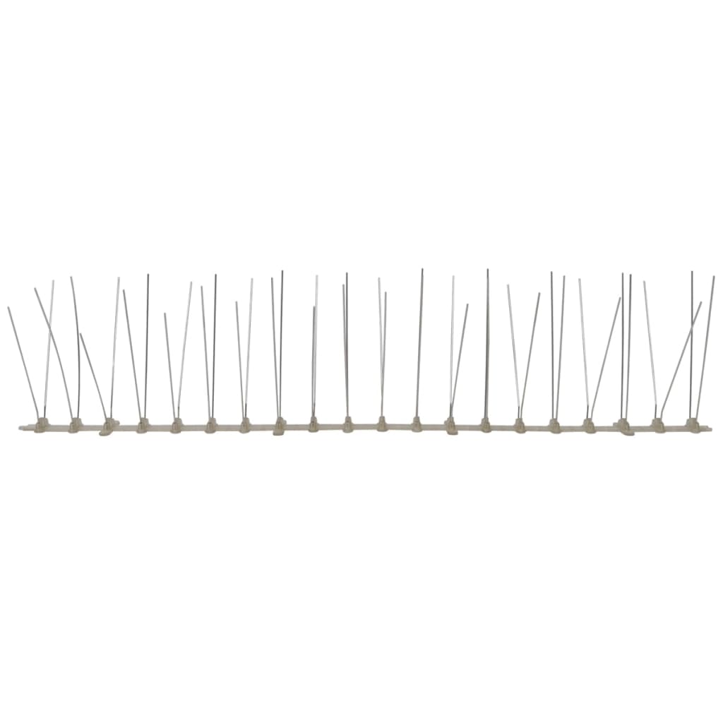 Fuglepigger 4-rader 6 stk plast 3 m