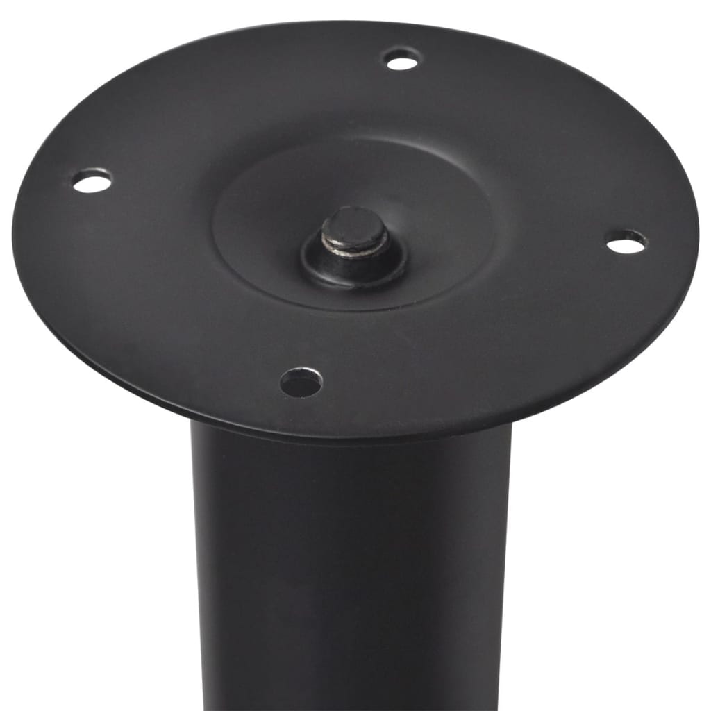 Teleskopisk bordben 2 stk 710 mm-1100 mm