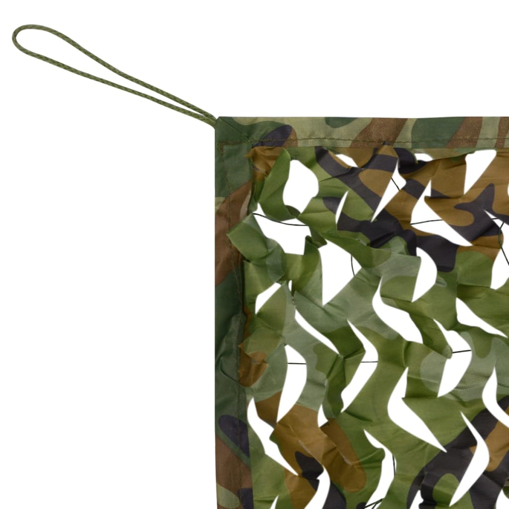 Kamuflasjenett med Oppbevaringsbag 1,5x4 m vidaXL