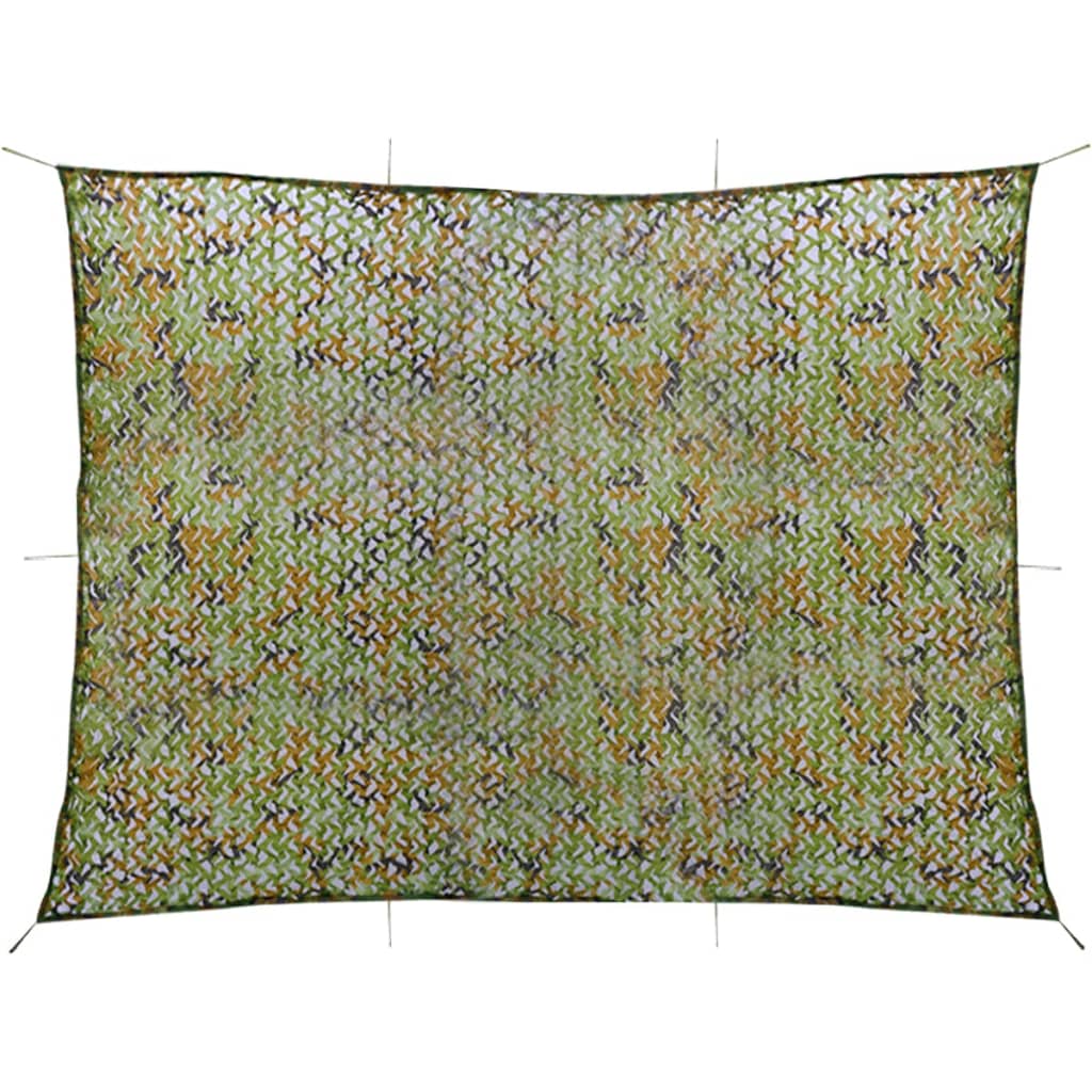 Kamuflasjenett med Oppbevaringsbag 3x4 m