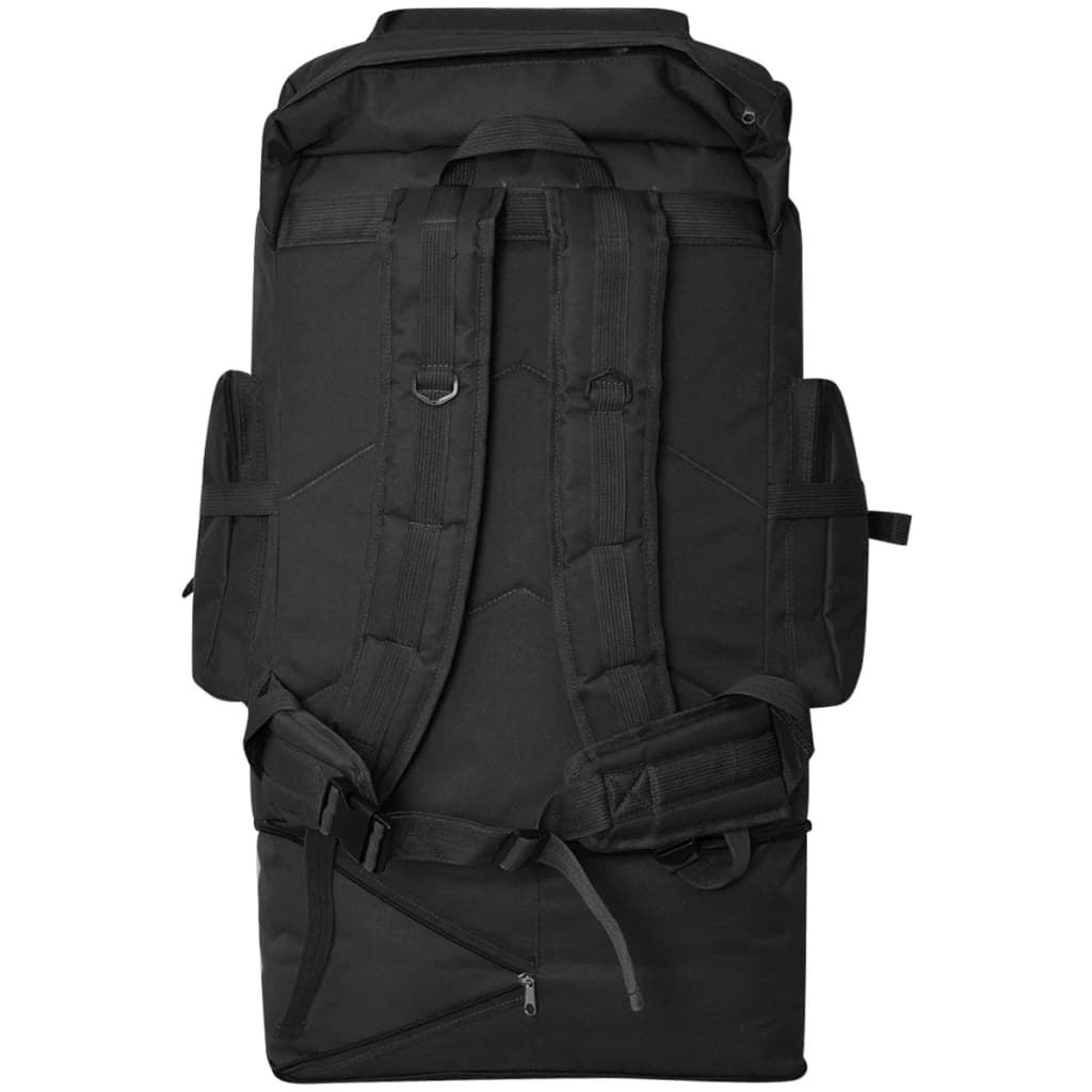 Ryggsekk Militærstil XXL 100 L Svart