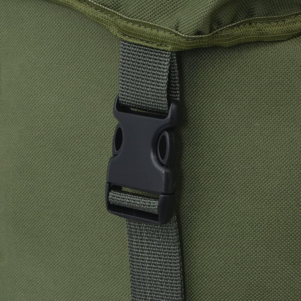 Ryggsekk Militærstil 65 L Grønn
