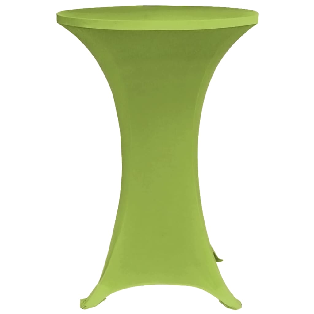 Elastisk Bordduk 2 stk 70 cm Grønn