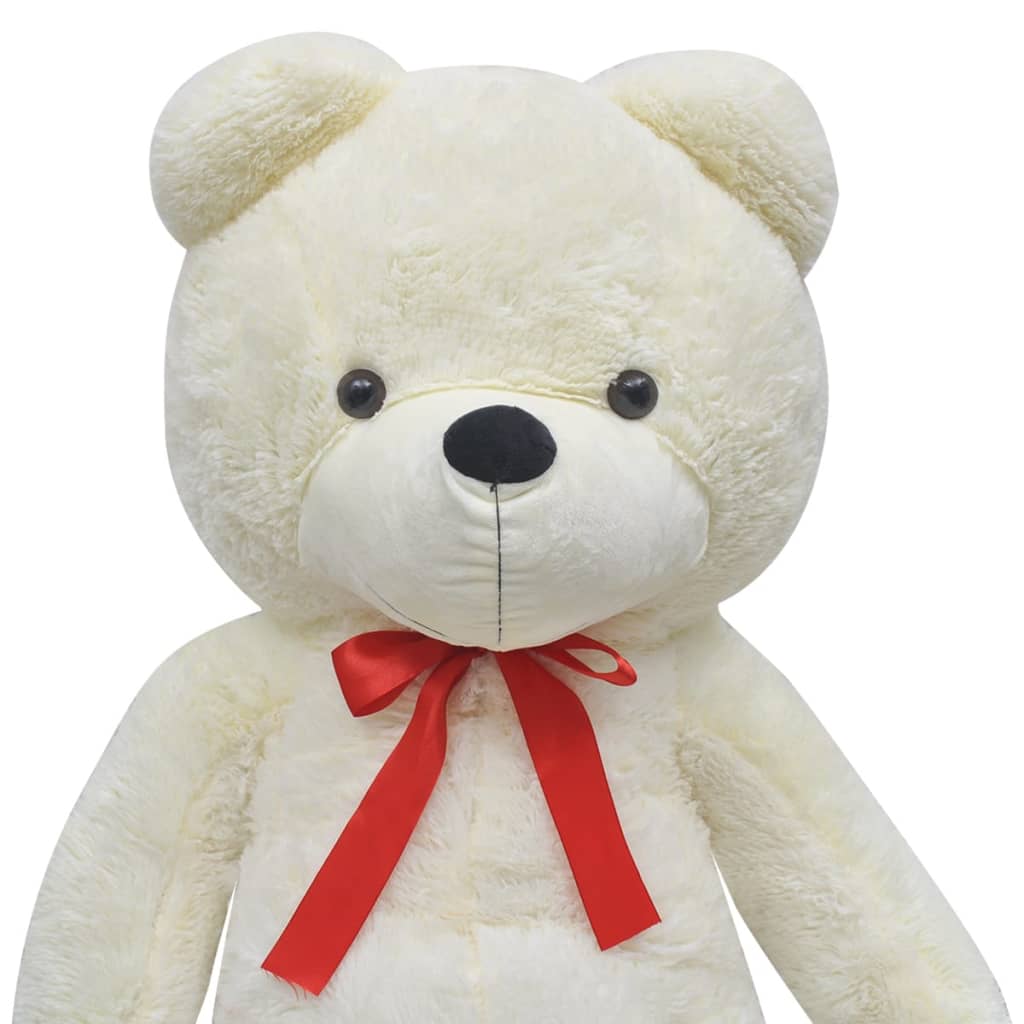 Plysjbamse hvit 242 cm