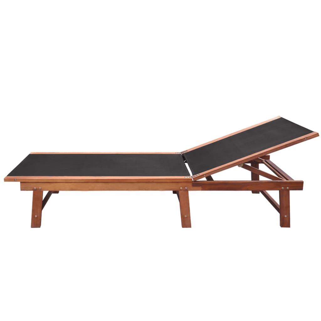 Solsenger 2 stk med bord heltre akasie og textilene