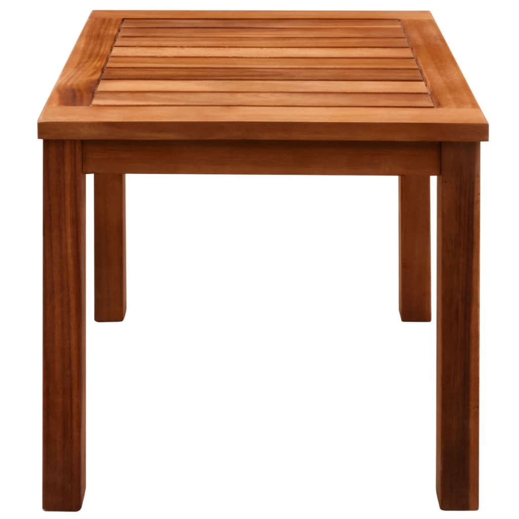 Solsenger 2 stk med bord heltre akasie og textilene
