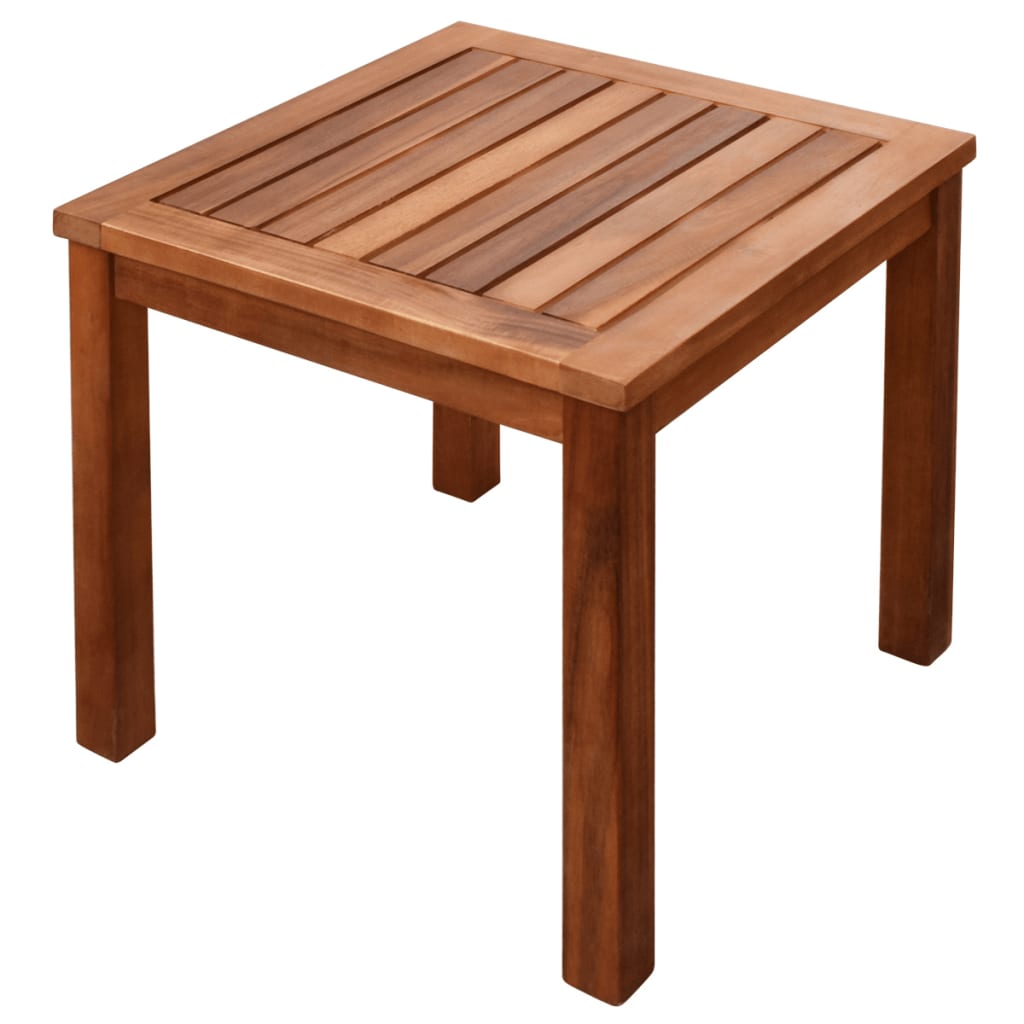 Solsenger 2 stk med bord heltre akasie og textilene