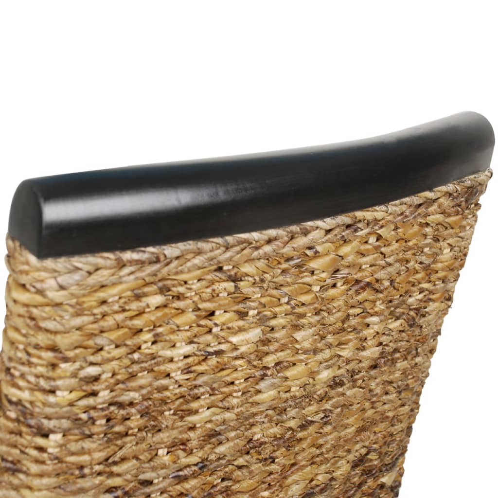 Spisestoler 2 stk abaca og heltre mango