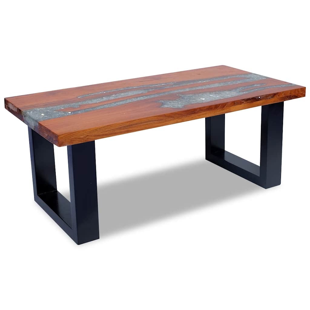 Salongbord Teak Harpiks 100x50 cm