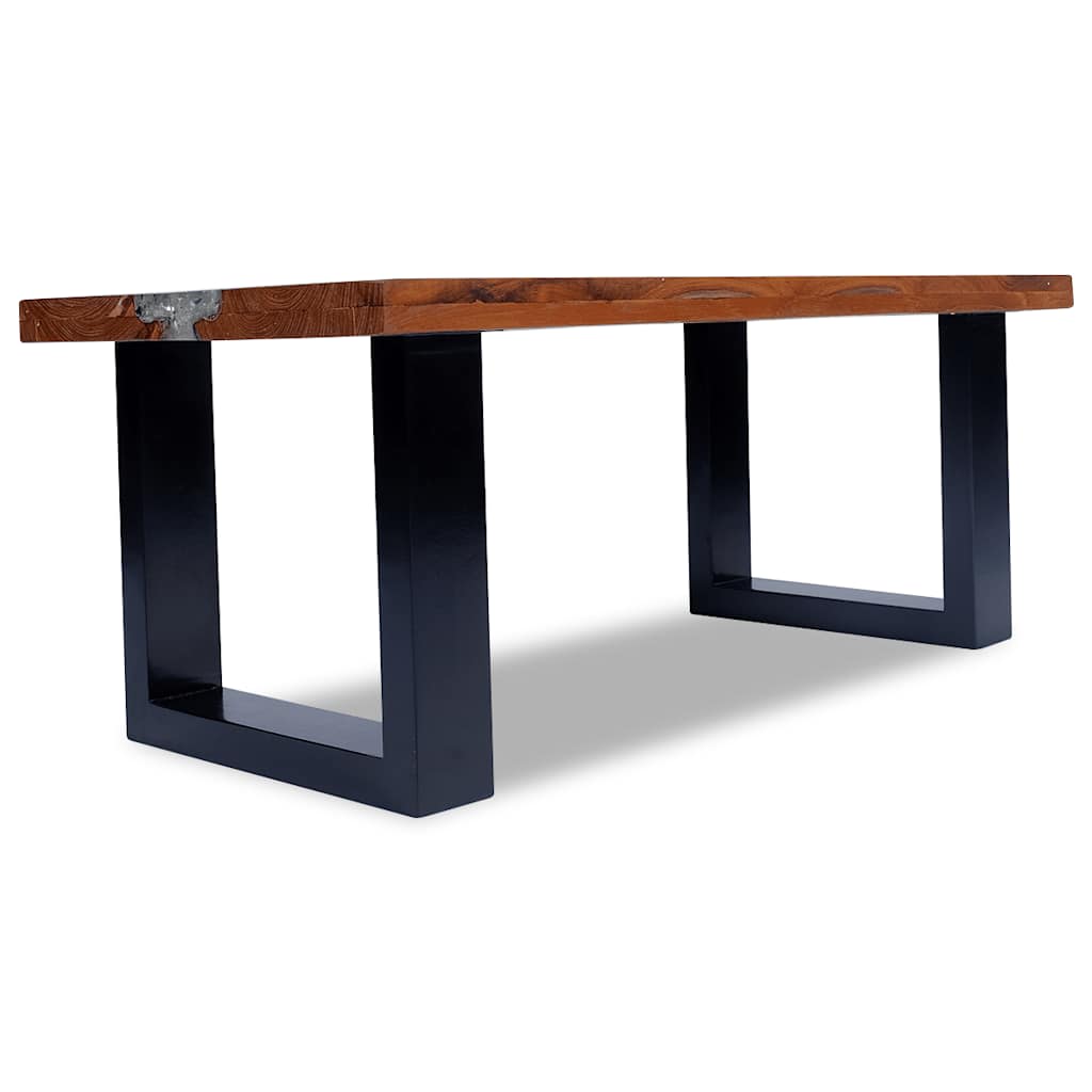 Salongbord Teak Harpiks 100x50 cm