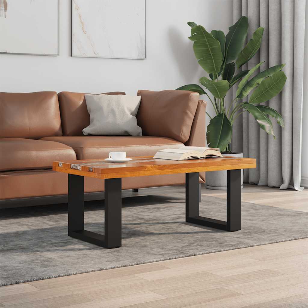 Salongbord Teak Harpiks 100x50 cm