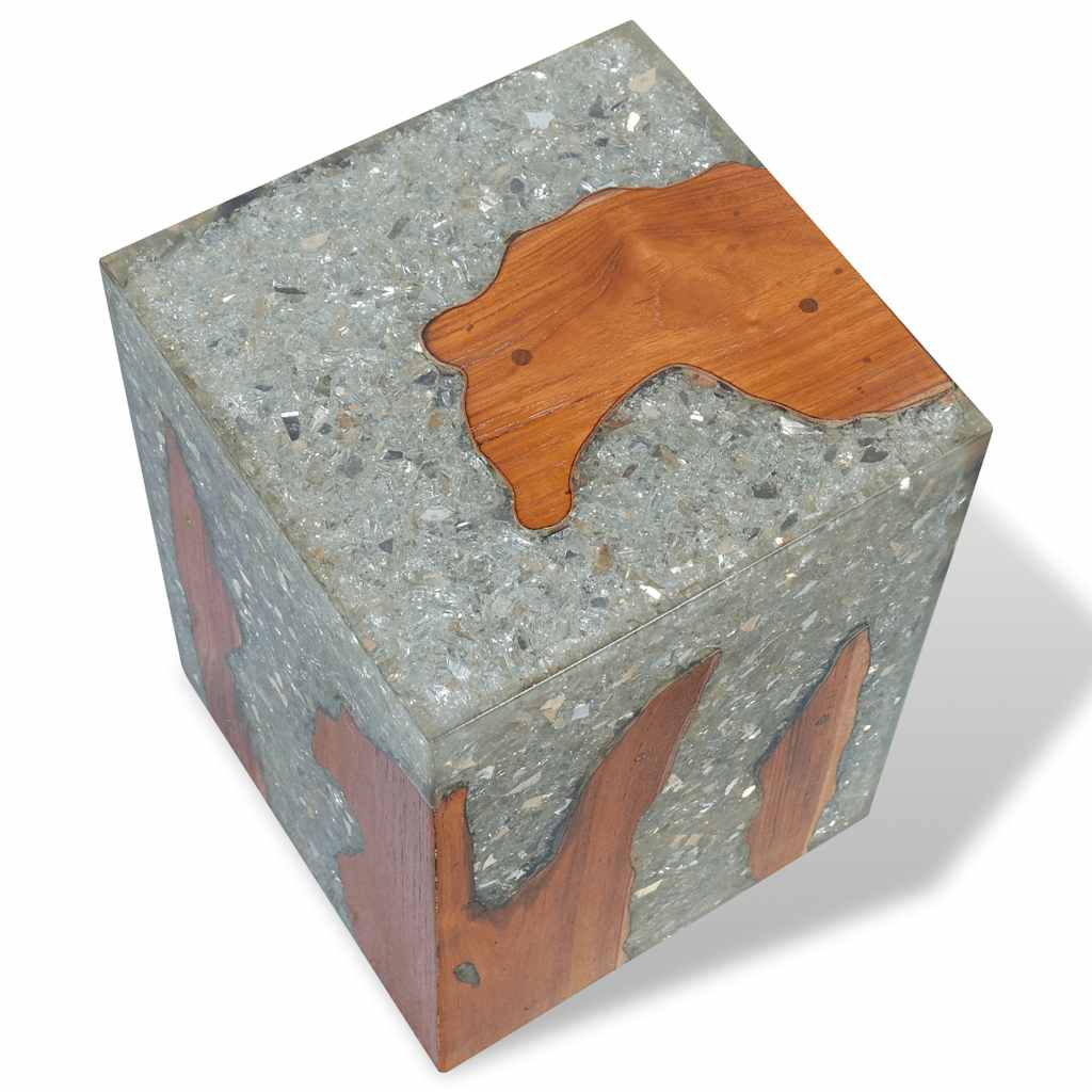Krakk heltre teak og harpiks