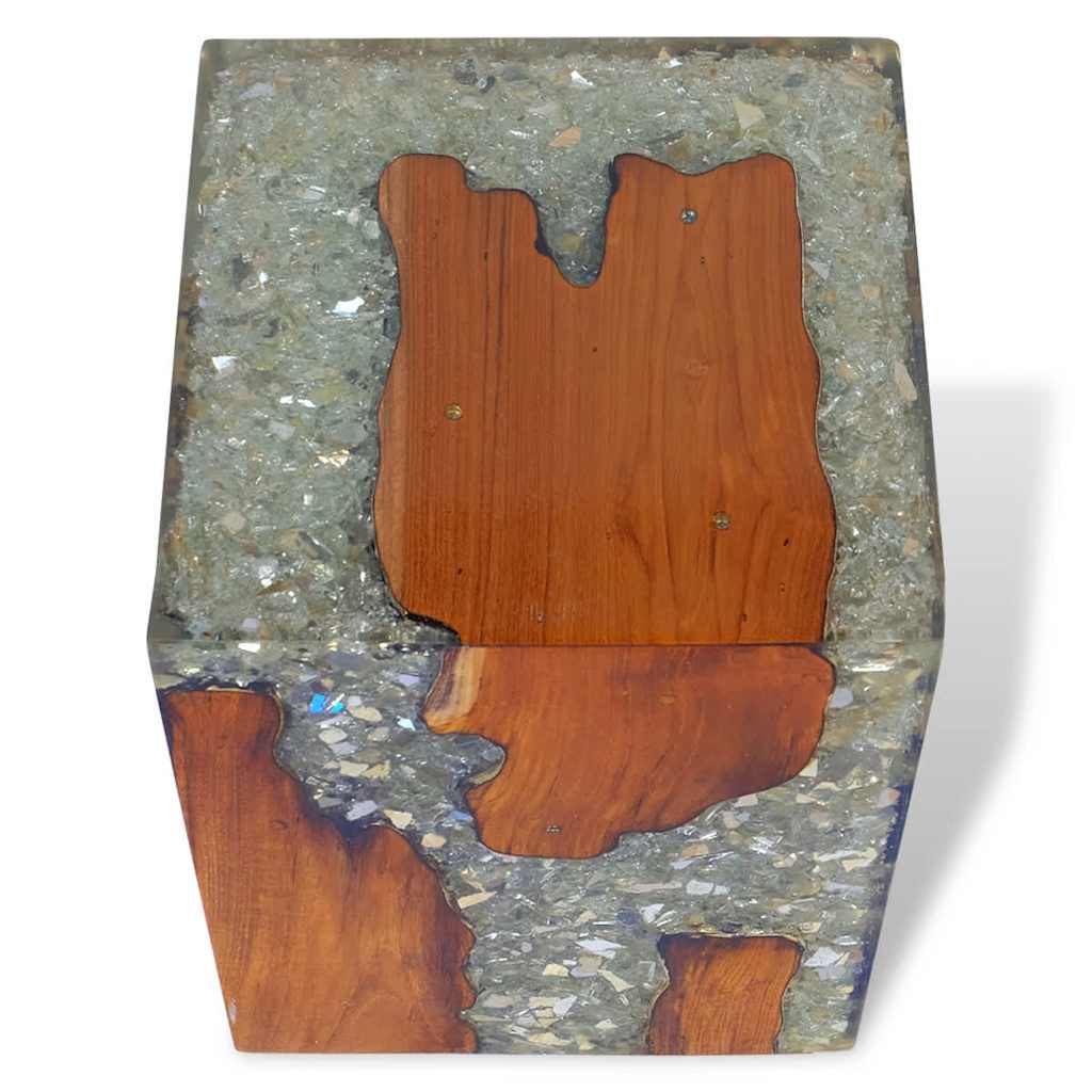 Krakk heltre teak og harpiks