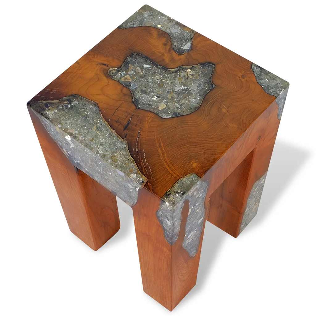 Krakk heltre teak og harpiks
