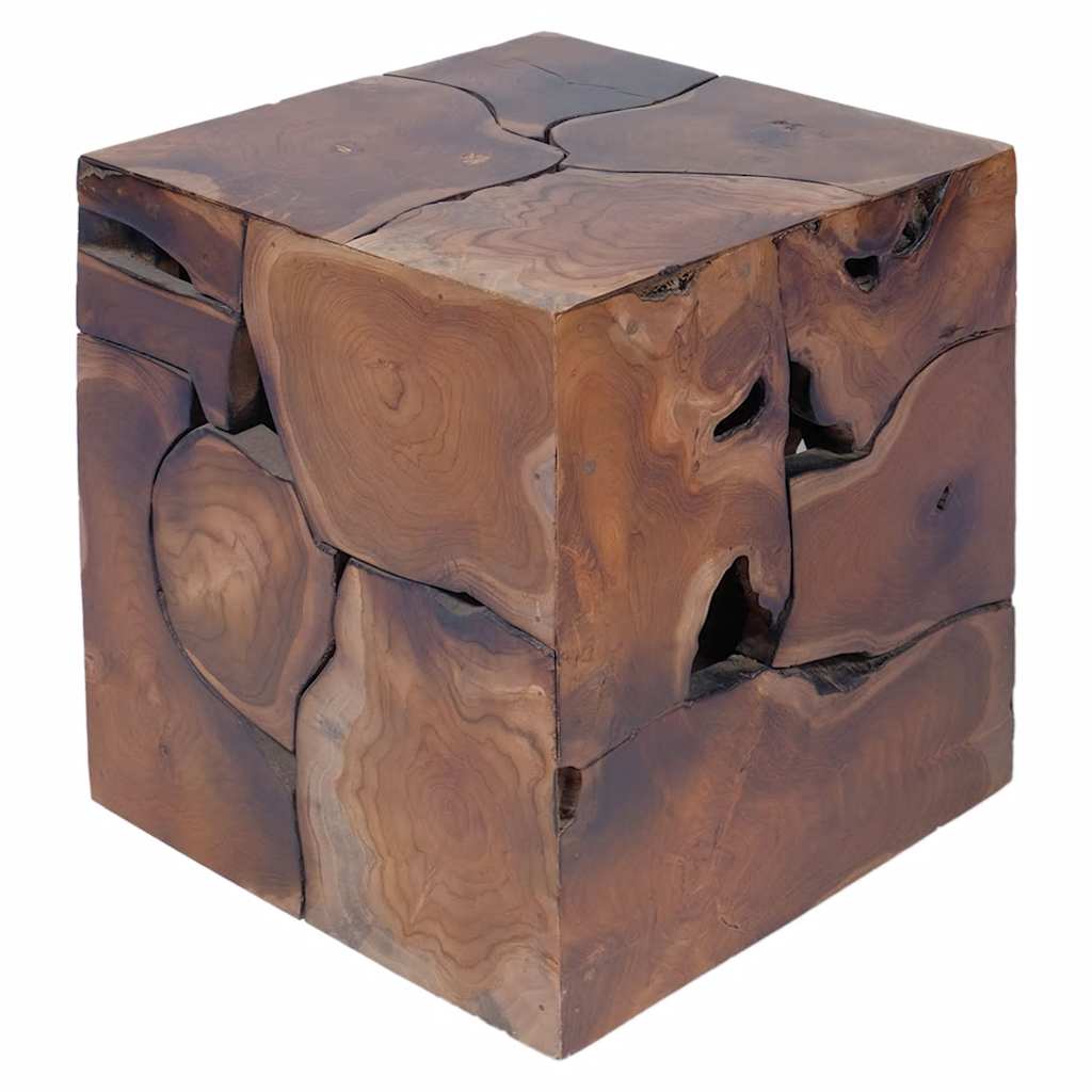 Krakk brun 40x40x45 cm heltre teak