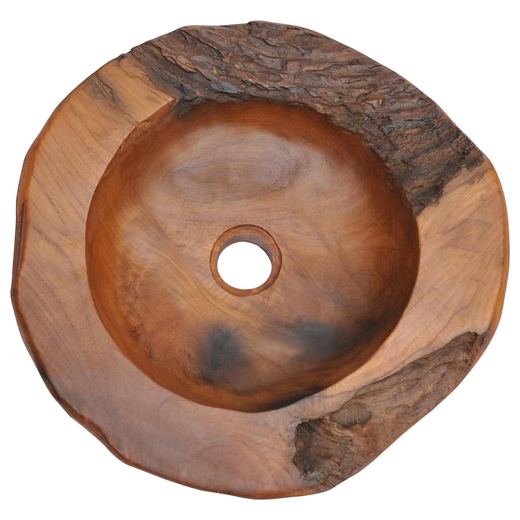 Servant heltre teak 45 cm