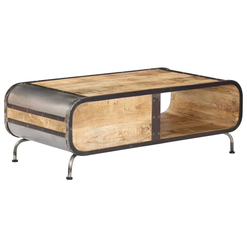 Salongbord 100x50x35 cm heltre mango