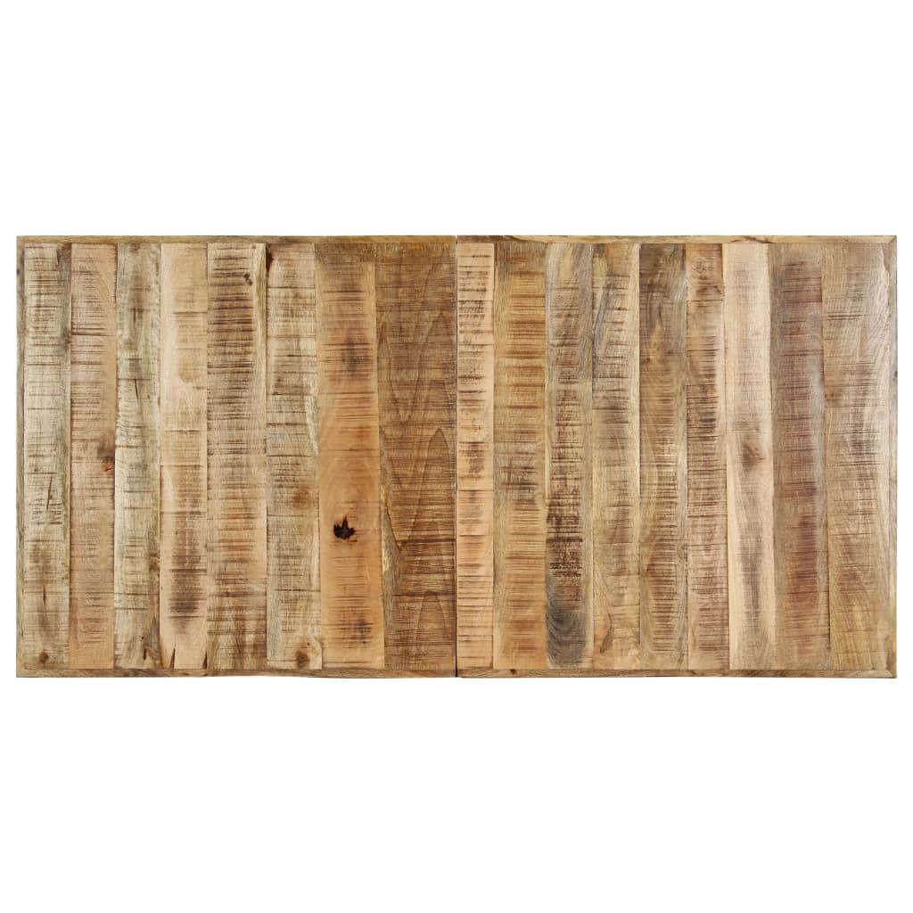 Spisebord 160x80x75 cm grov heltre mango