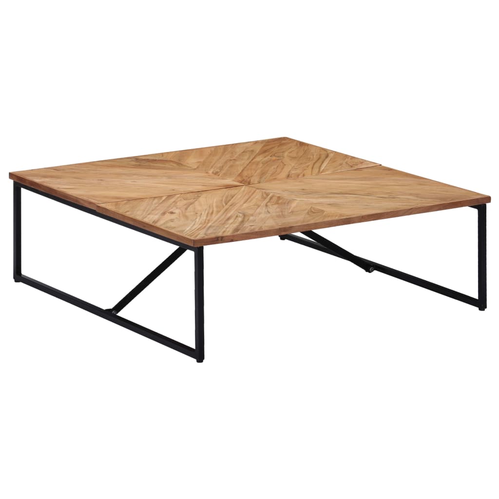 Salongbord 110x110x36 cm heltre akasie