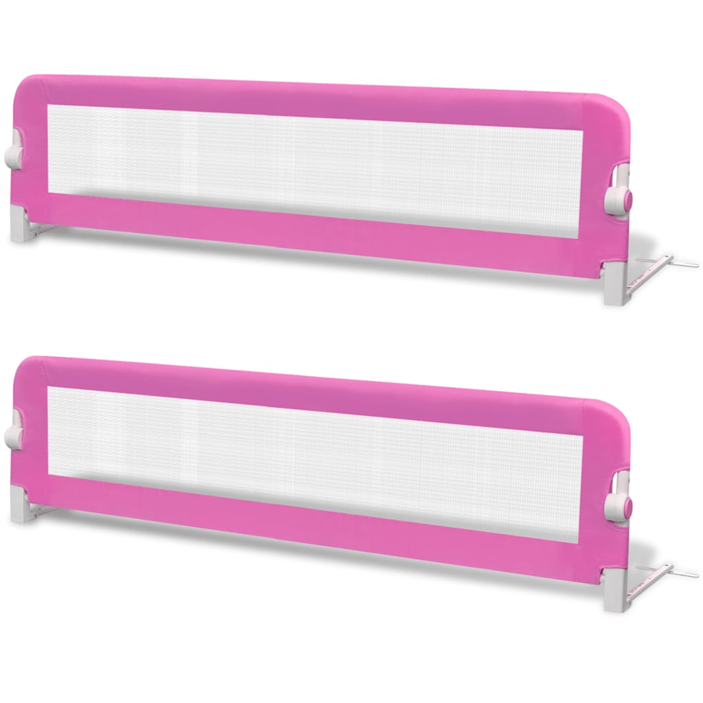 Sengehester småbarn 2 stk rosa 150x42 cm