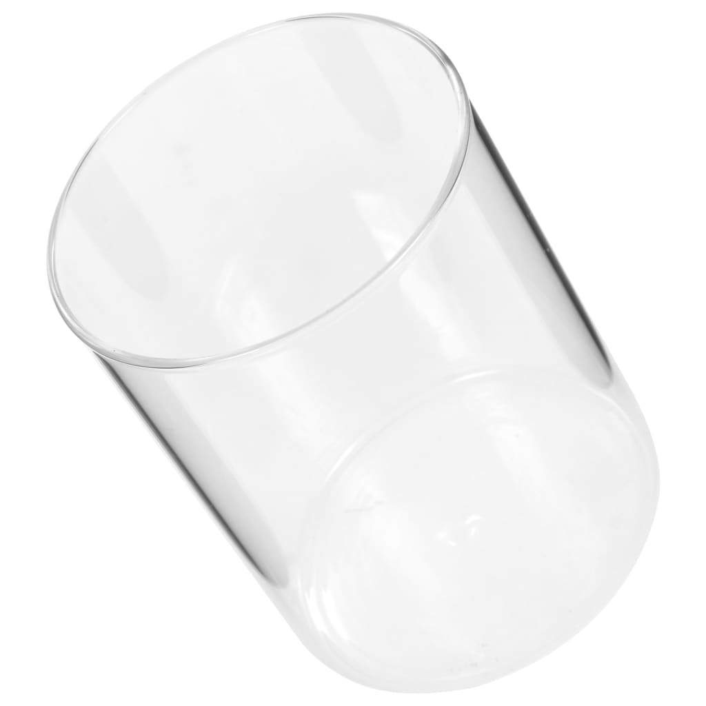 Glasskrukker med kork 6 stk 650 ml
