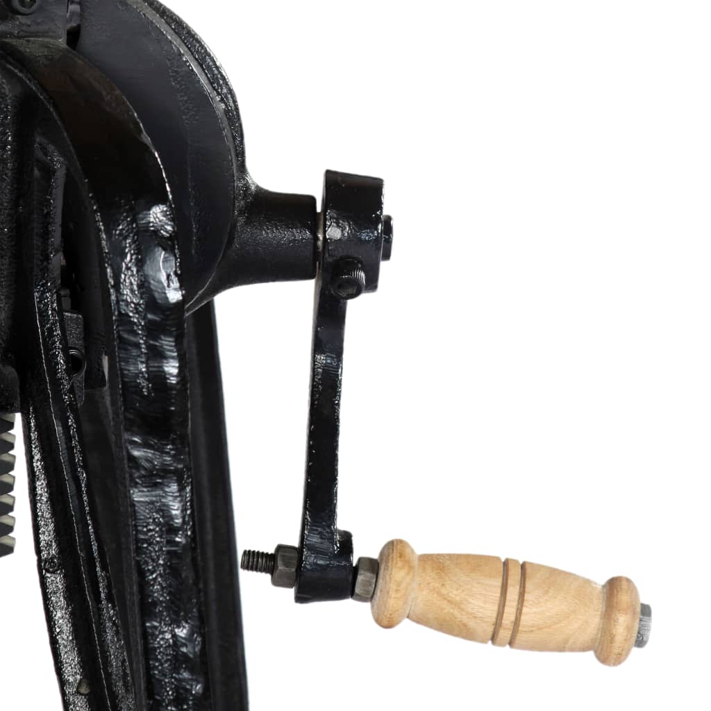 Sidebord 60x(46-63) cm heltre mango og støpejern