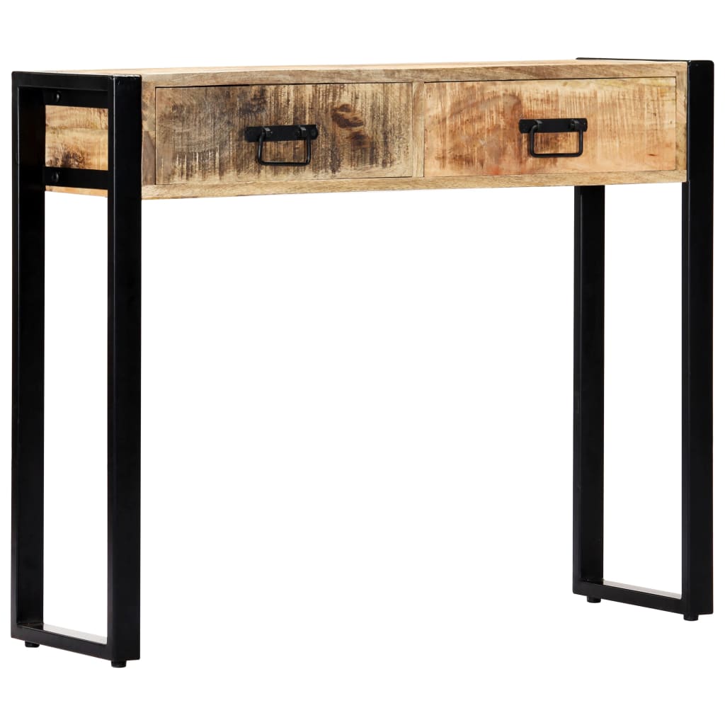 Konsollbord 90x30x75 cm heltre mango
