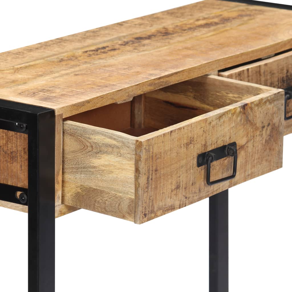 Konsollbord 90x30x75 cm heltre mango