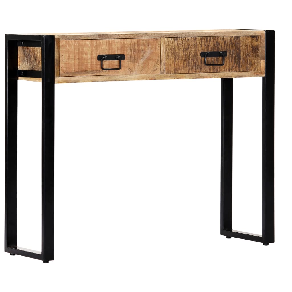 Konsollbord 90x30x75 cm heltre mango