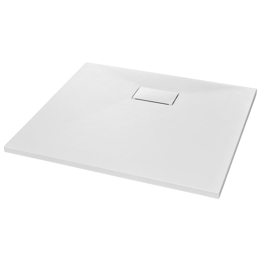 Dusjbrett SMC hvit 90x80 cm