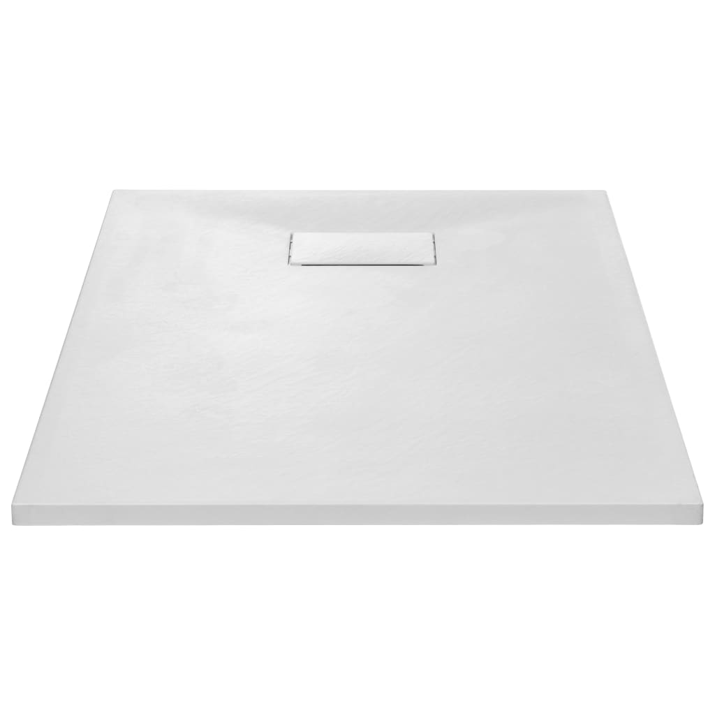 Dusjbrett SMC hvit 100x70 cm