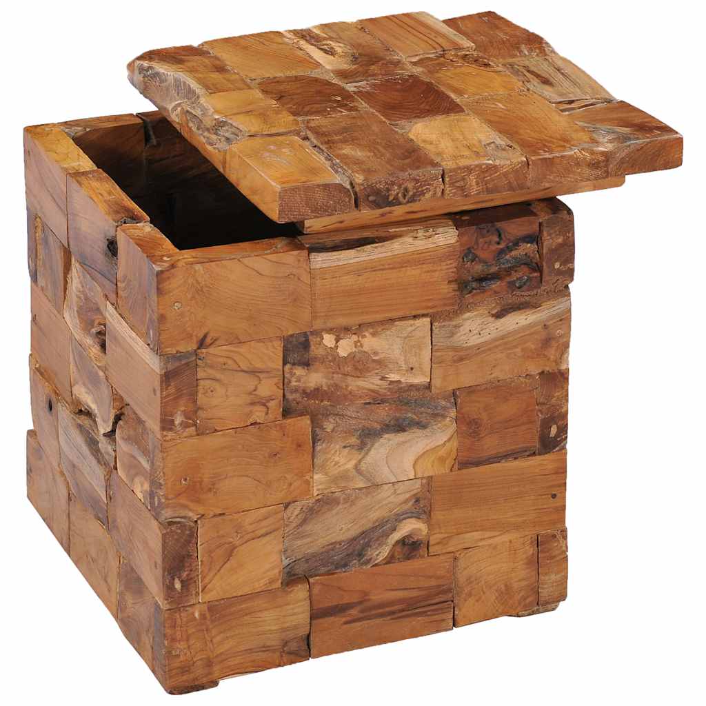 Oppbevaringskrakk heltre teak