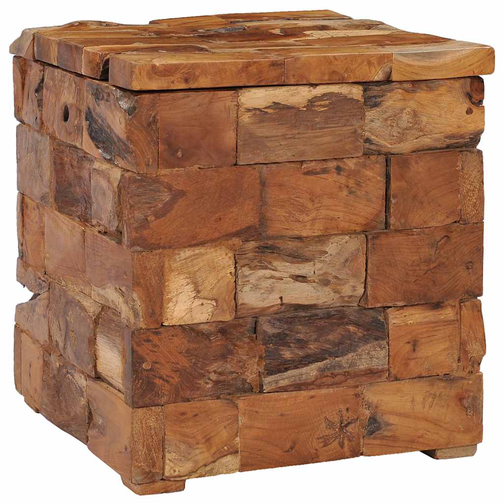 Oppbevaringskrakk heltre teak
