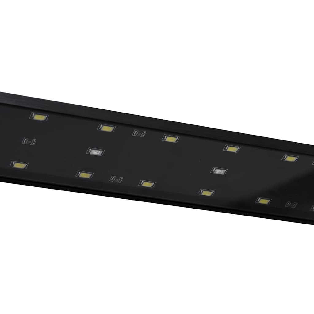 Akvarium LED-lys med klemme 25-45 cm blå og hvit vidaXL