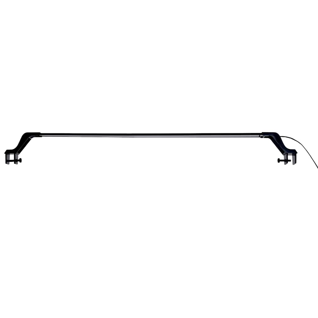 Akvarium LED-lys med klemmer 90-105 cm blå og hvit vidaXL