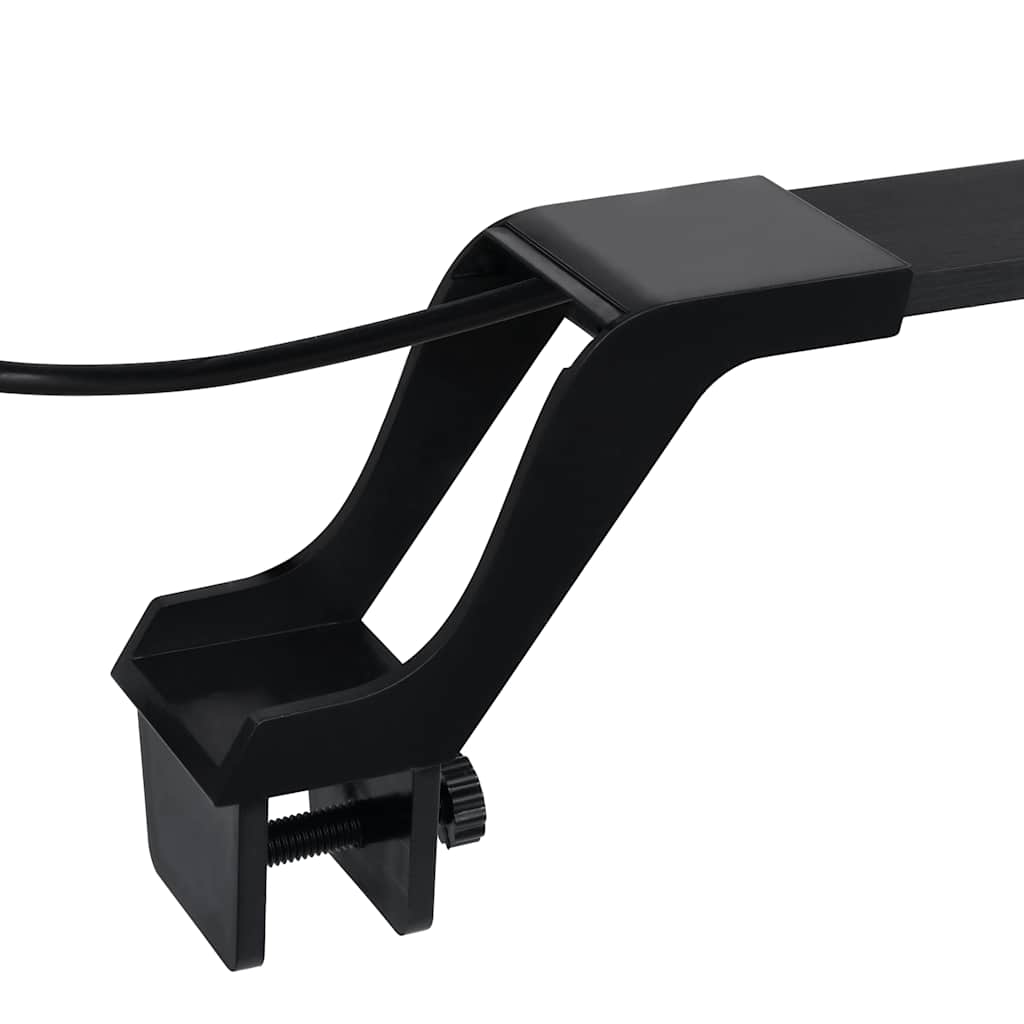 Akvarium LED-lys med klemmer 90-105 cm blå og hvit vidaXL
